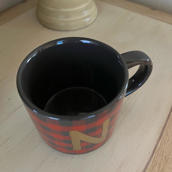 NWT “N” Stoneware Monogram Mug by Threshold - Picture 3 of 4